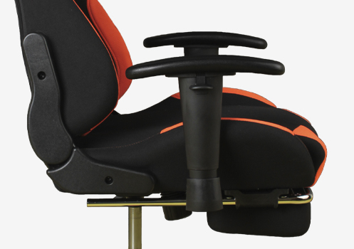 Компьютерное кресло PROFI Черно-оранжевое - Каркас