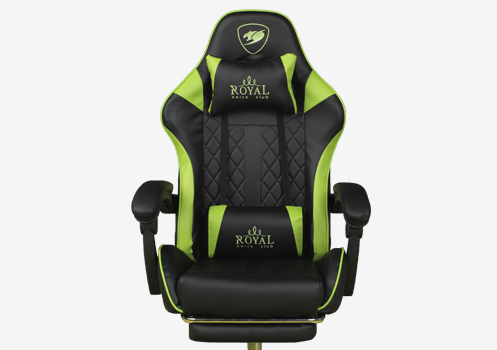 Компьютерное кресло ROYAL Черно-зеленое