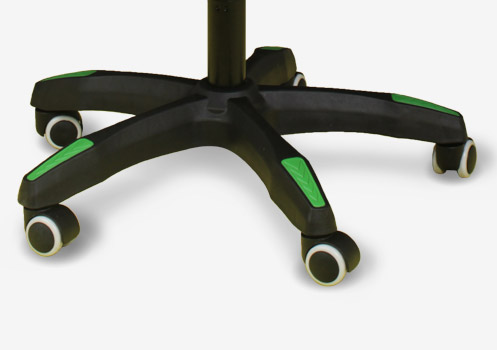 Компьютерное кресло ROYAL Черно-зеленое - Основание