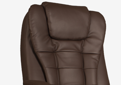 Компьютерное кресло BOSS Темно-коричневое - Материал обивки