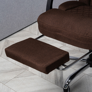 Компьютерное кресло ткань ZENCHAIR коричневое