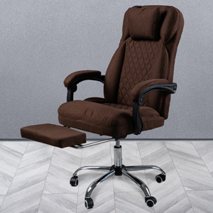 Компьютерное кресло ткань ZENCHAIR коричневое