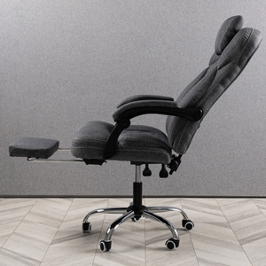 Компьютерное кресло ткань ZENCHAIR серое