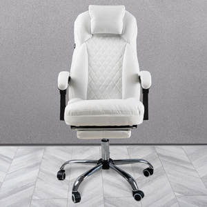 Компьютерное кресло ткань ZENCHAIR белое