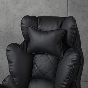 Компьютерное кресло экокожа TRON черное