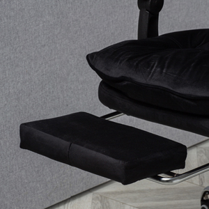 Компьютерное кресло велюр AVENTOS черное