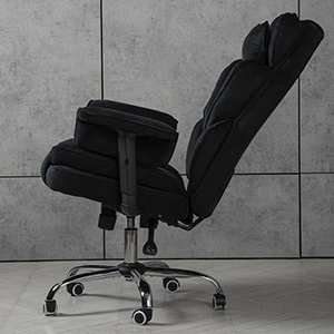 Компьютерное кресло велюр TRON черное