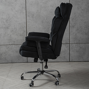 Компьютерное кресло велюр TRON черное