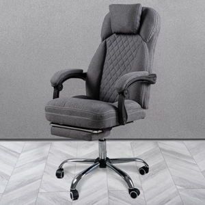 Компьютерное кресло ткань ZENCHAIR серое