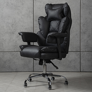 Компьютерное кресло экокожа TRON черное