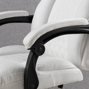 Компьютерное кресло ткань ZENCHAIR белое