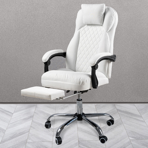 Компьютерное кресло ткань ZENCHAIR белое