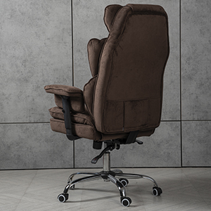 Компьютерное кресло велюр TRON коричневое