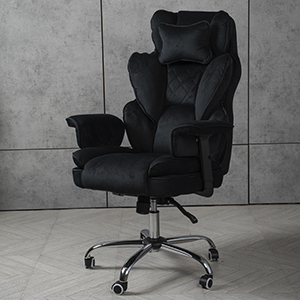 Компьютерное кресло велюр TRON черное