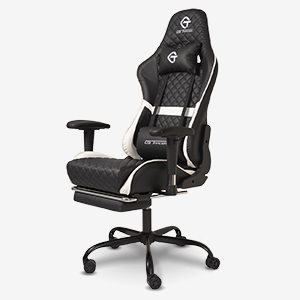 Компьютерное кресло G-TRACER черно-белое