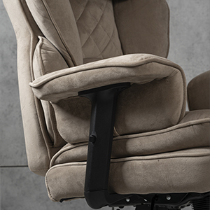 Компьютерное кресло велюр TRON бежевое