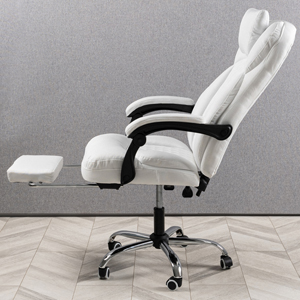 Компьютерное кресло ткань ZENCHAIR белое