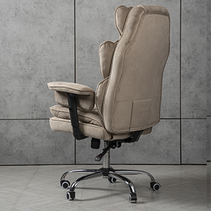 Компьютерное кресло велюр TRON бежевое