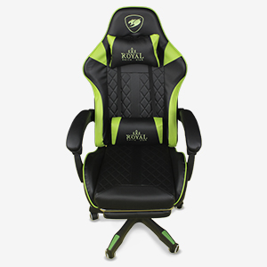 Компьютерное кресло ROYAL черно-зеленое