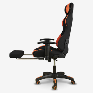 Компьютерное кресло PROFI черно-оранжевое