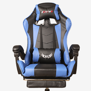 Компьютерное кресло KIVSET черно-синее